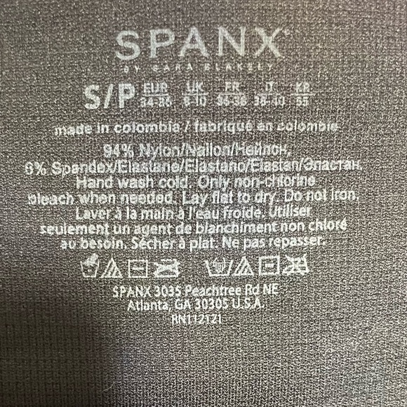 🍂 SPANX Black Leggings NWOT - Picture 4 of 5